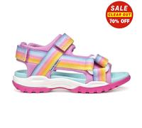 Geox Borealis Girls Sandals Water-Friendly Colourful Summer Junior Sandals Pink