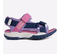 Geox Borealis Junior Girls Casual Everyday Holiday Walking Beach Sandals Navy