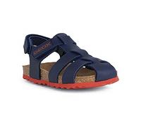 Geox Boys B Chalki Boy Sandals, Navy Red, 8.5 UK Child