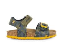 Geox Baby B Chalki Boy Sandal, Sage Ochre Yellow, 4.5 UK Child