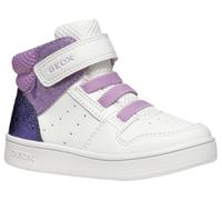 Geox Boy's B ECLYPER Girl A Sneaker, White, 10 UK Child