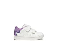 Geox Boy's B ECLYPER Girl A Sneaker, White, 8.5 UK Child