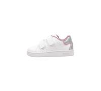 Geox Boy's B ECLYPER Girl Sneaker, White/Rose, 7.5 UK Child