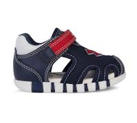 Geox Boys' B Iupidoo Boy Sandal, Navy red, 4.5 UK