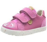 Geox Baby B Kilwi Girl Sneaker, Fuchsia White, 7 UK Child