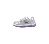 Geox Boy's B Lightyloo Girl C Sneaker, Silver Lilac, 9 UK Child