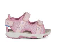 Geox Boy's B Multy Girl Sandal, Lt Pink Dk Pink, 7.5 UK Child