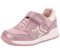 Geox Boy's B RISHON Girl A Sneaker, Pink, 10 UK Child