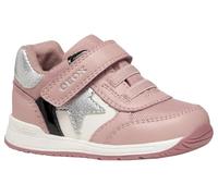 Geox Boy's B RISHON Girl First Walker Shoe, Old Rose/Black, 7.5 UK Child