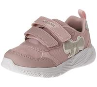 Geox Boy's B SPRINTYE Girl A Sneaker, Pink/Silver, 10 UK Child