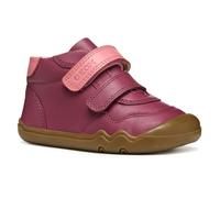 Geox Boy's B STEPPIEUP Girl Sneaker, DK Purple/DK Pink, 8.5 UK Child