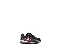 Geox Boy's B Todo Girl Sneaker, Black, 7 UK Child