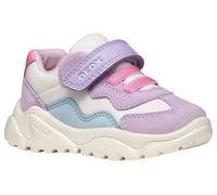 Geox Boy's Ciufciuf Girl B Sneaker, Off White Lilac, 7.5 UK Child
