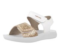 Geox Boy's Girl's B Lightfloppy Sandal, White gold, 7.5 UK Child