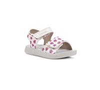 Geox Boy's Girl's B Sandal LIGHTFLOPPY, White/Fuchsia, 8.5 Child UK