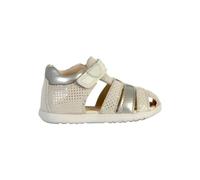 Geox Boy's Girl's B Sandal Macchia Gir, White Lt Silver, 8.5 UK Child
