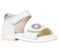 Geox Boy's Girl's B Verred A Sandal, White Silver, 7.5 UK Child