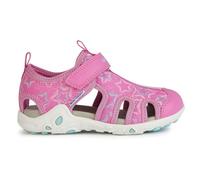 Geox Boy's Girl's j sandal whinberry g, Fuchsia Aqua, 11.5 UK Child