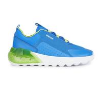 Geox J Activart Illuminus Sneaker, Blue, 1.5 UK