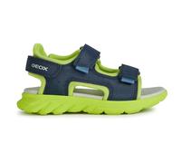 Geox Boys J Airadyum BO Sandal, Navy lime, 9 UK