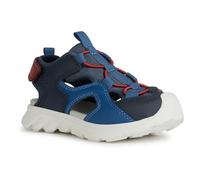 Geox Boys J Airadyum Bo Sandal, Navy Red, 10 UK Child