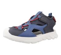 Geox Boys J Airadyum Bo Sandal, Navy Red, 11 UK Child