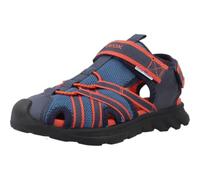 Geox Boys J Airadyum Bo Sandal, Navy Red, 11 UK Child