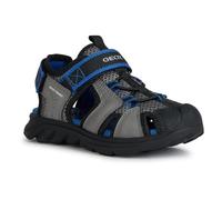 Geox Boys' J Airadyum BoSandal Sandal, Grey Royal, 9 UK