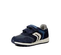 Geox Boys J Alben Boy Sneakers, Navy Dk Avio, 3 UK Child