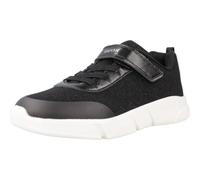 Geox J Aril Girl D Sneaker, Schwarz, 7 UK Child