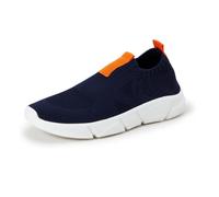 Geox Boy's J Aril Sneakers Slip On Trainers - UK 5 / EU 38 - Free Postage