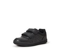 Geox Boy's J Arzach Boy Sneakers, Black, 7 UK