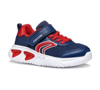 Geox J Assister BOY C Sneaker, Navy/Red, 3.5 UK