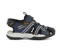 Geox Boys J Borealis Boy B Sandals, Navy Grey, 1 UK