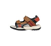 Geox Boy's J Borealis Sandal, Lt Brown Rust, 25 EU