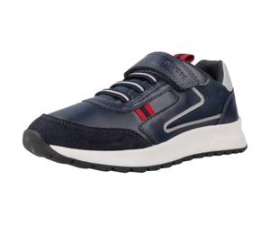 Geox Boys' J Briezee Boy A Trainers, Navy Dk Red, 10 UK