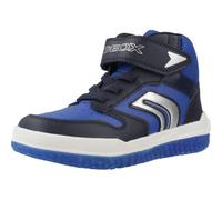 Geox Boy's J Buzzerlight Boy a Sneaker, Navy Royal B, 10 UK Child
