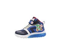 Geox Boys J Ciberdron Boy Sneaker, Navy Royal, 0.5 UK