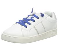 Geox Boy's J Eclyper B Sneaker, White Grey, One Size