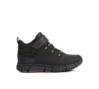 Geox Boy's Ankle Boots J Flexyper Boy Abx Black Dk Yellow UK 1