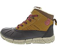 Geox Boy's J Flexyper Boy Abx Ankle Boots, Lt Brown Dk Red, 12.5 UK