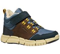 Geox Boys J Flexyper Boy B Abx Ankle Boot, Brown Blue, 11.5 UK