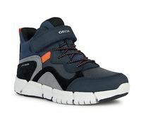 Geox Boys J Flexyper Boy B ABX Ankle Boot, Navy Orange, 11.5 UK