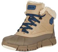 Geox Boys J Flexyper Boy B AbxAnkle Boot, Beige blue, 2.5 UK
