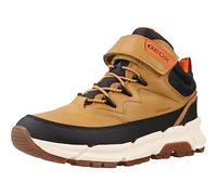 Geox Boys' J Flexyper Plus BoyAnkle Boot, Dk yellow black, 1 UK