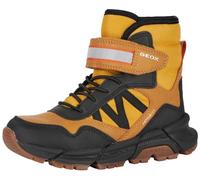 Geox J Flexyper Plus Boy Ankle Boot, Dk Yellow Black, 3 UK