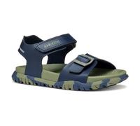 Geox Boys J Fusbetto Bo Sandal, Navy Military, 9 UK Child