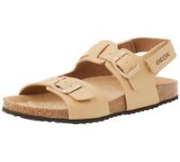 Geox Boys' J Ghita Boy D Sandal, beige, 1.5 UK