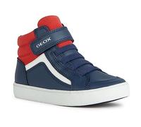 Geox Boys' J Gisli Boy C Trainers, Navy red, 1 UK