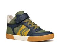 Geox Boys J Gisli Boy Sneaker, Military Navy, 12.5 UK